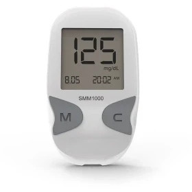 دستگاه تست قندخون دیابان مدل SMM 1000 همراه با 10 عدد سوزن